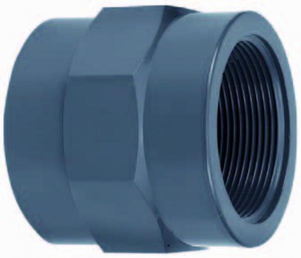 PVC Gewindemuffe 32x3/4"  IG