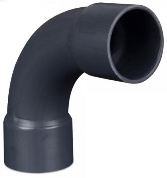 PVC Bogen 90°  d75